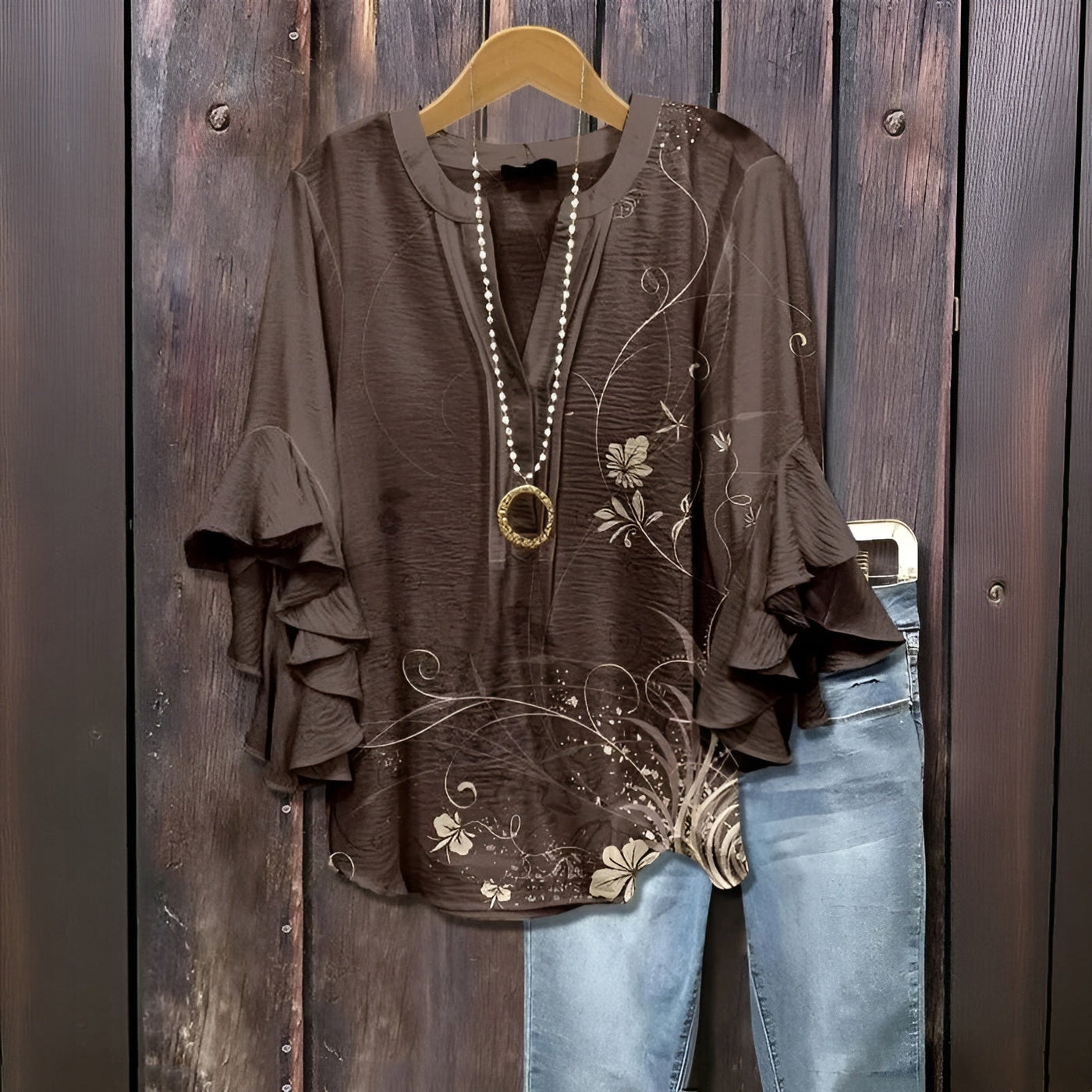 Elisabet - Casual Sommerbluse