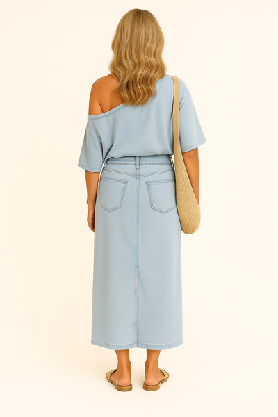 Liv | Denim Kjole
