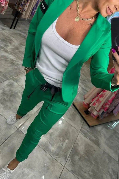 Anne | Elegant Blazer og Bukse-sett