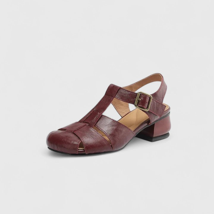Lise | Elegante Lær Sandaler