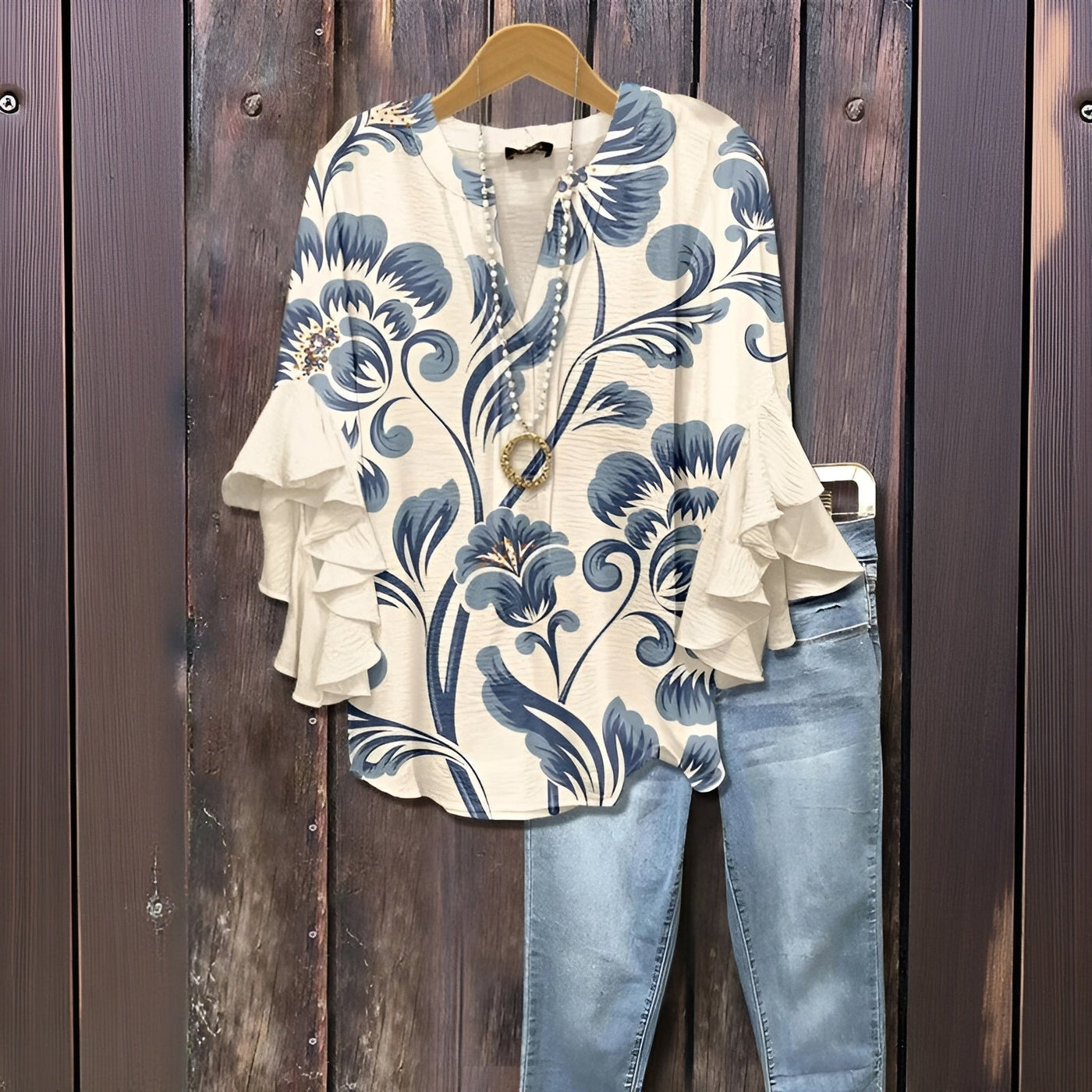 Elisabet - Casual Sommerbluse