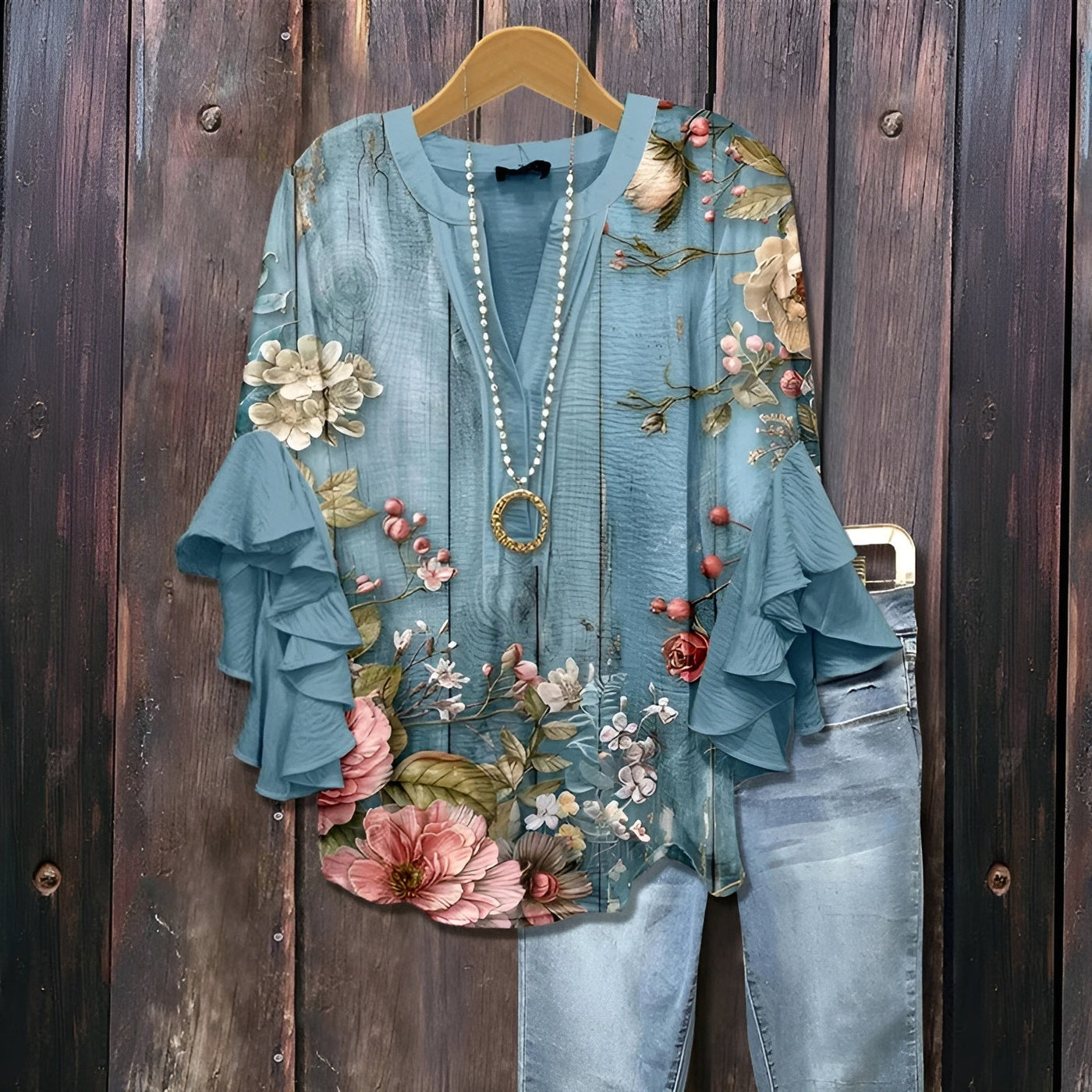 Elisabet - Casual Sommerbluse