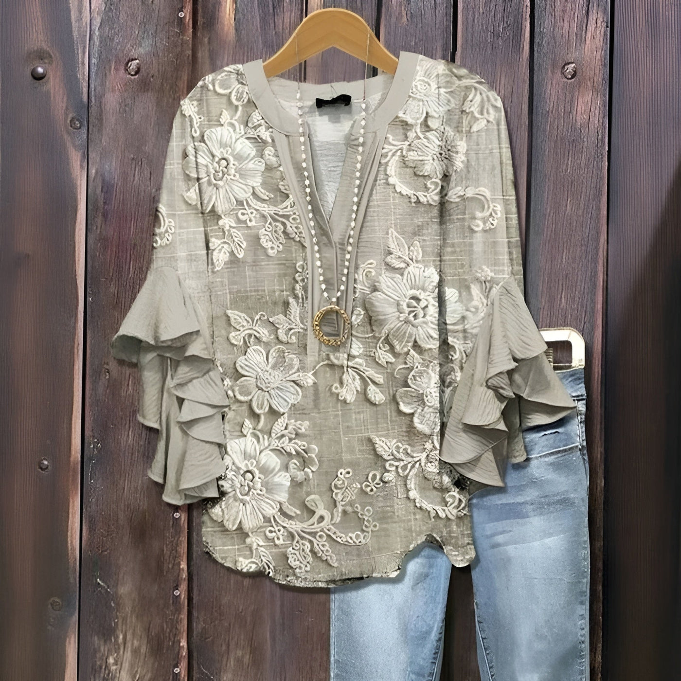 Elisabet - Casual Sommerbluse