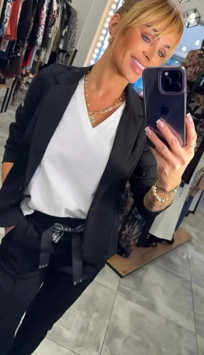 Anne | Elegant Blazer og Bukse-sett