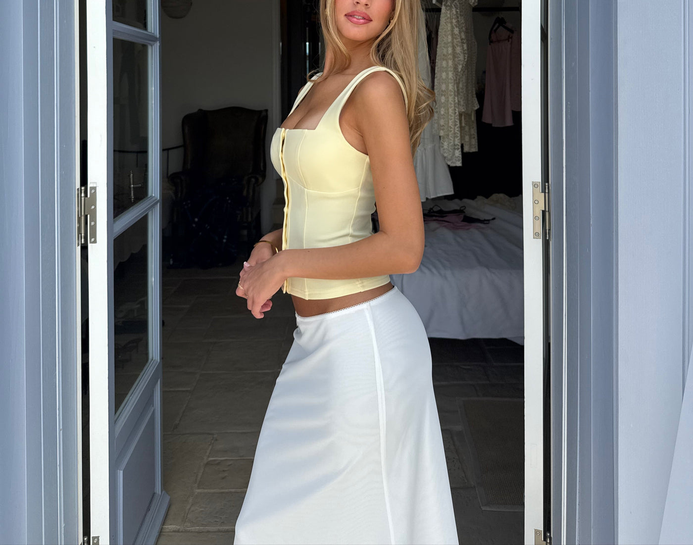 Mathilde | Lys gul