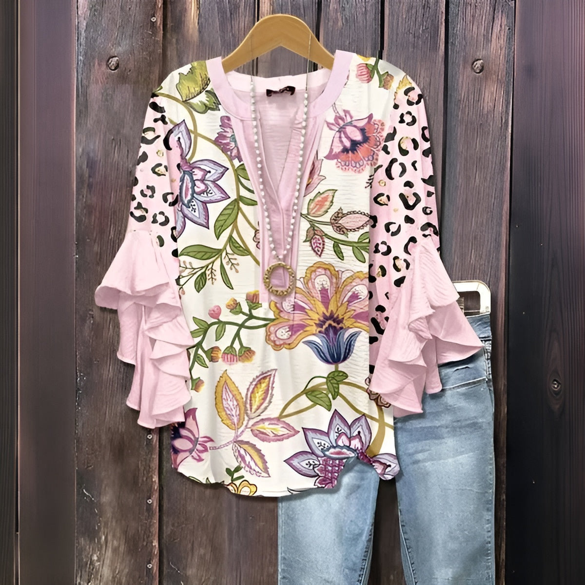 Elisabet - Casual Sommerbluse