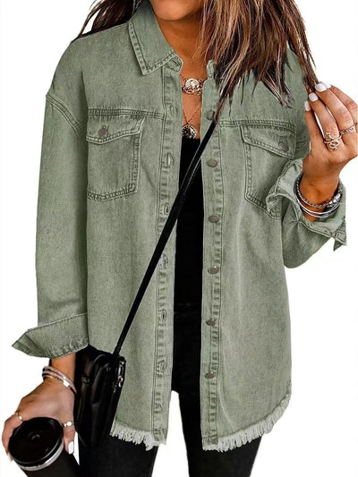 Nora™ | Denimjakke med Tidløs Stil