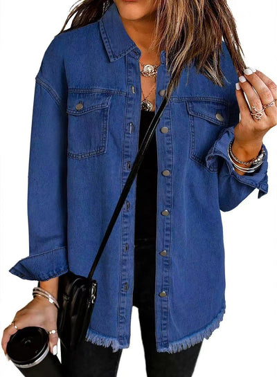 Nora™ | Denimjakke med Tidløs Stil