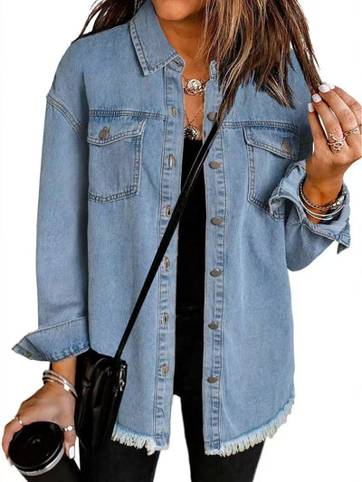 Nora™ | Denimjakke med Tidløs Stil