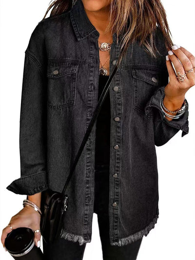 Nora™ | Denimjakke med Tidløs Stil