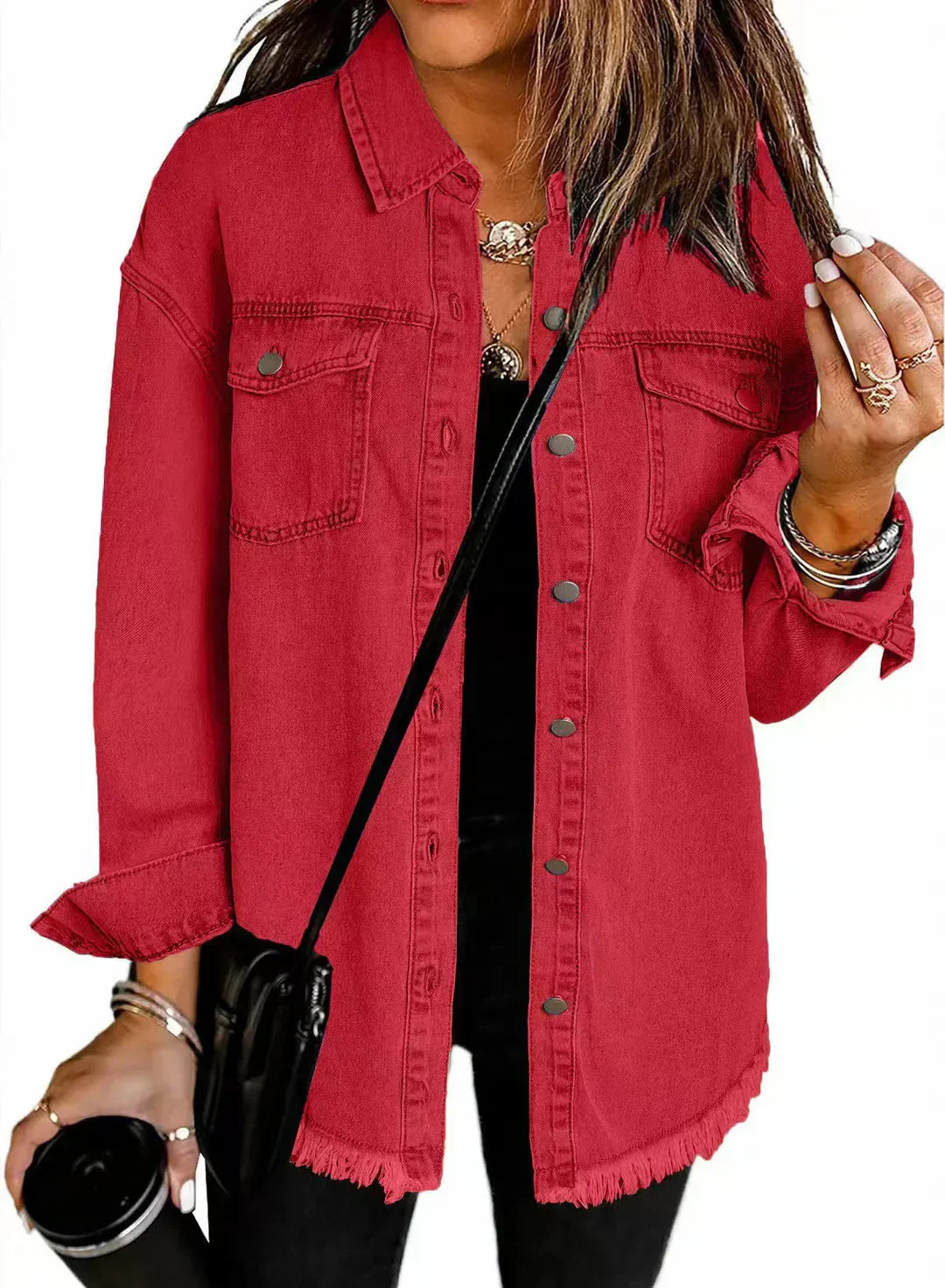 Nora™ | Denimjakke med Tidløs Stil