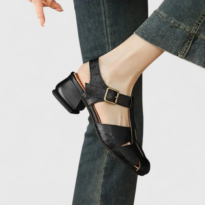 Lise | Elegante Lær Sandaler
