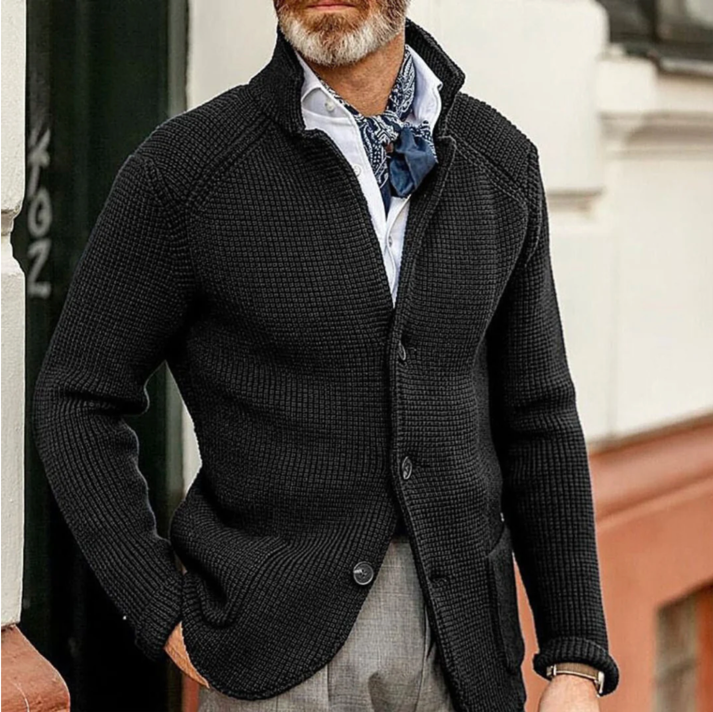 Raphael - Tidløs cardigan for menn