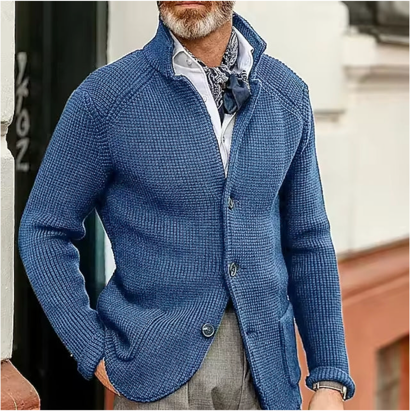 Raphael - Tidløs cardigan for menn