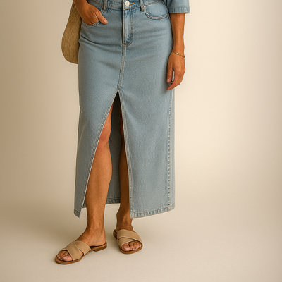 Liv | Denim Kjole