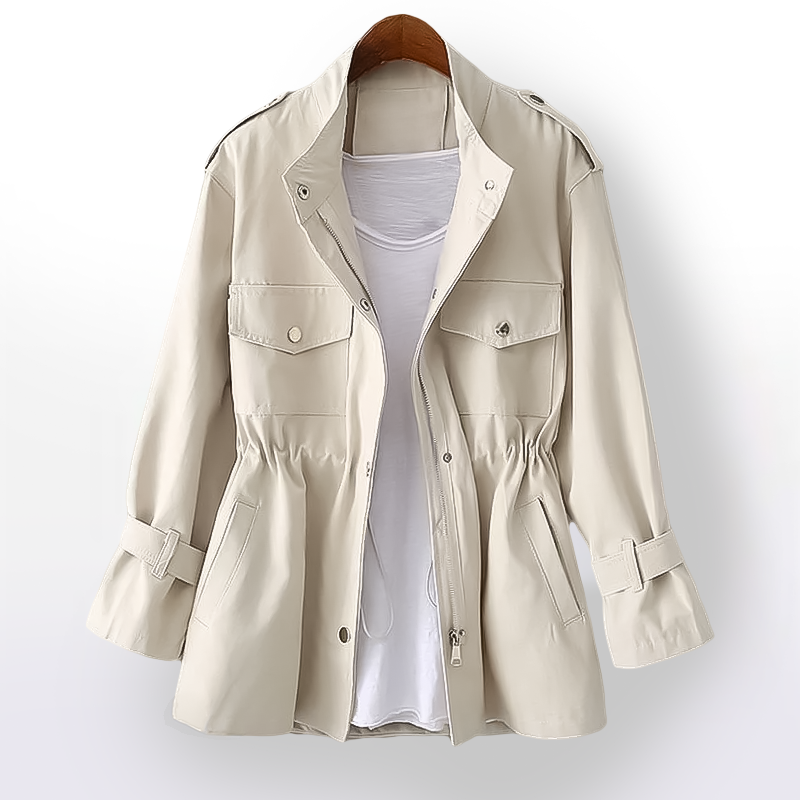 Avery™ - Elegant Trench Coat i Blend