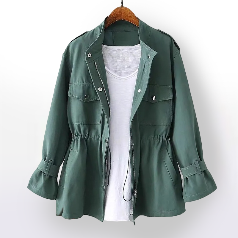 Avery™ - Elegant Trench Coat i Blend