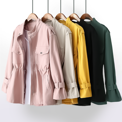 Avery™ - Elegant Trench Coat i Blend