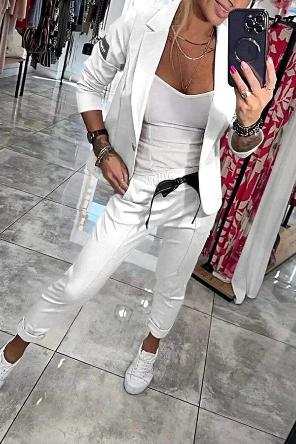 Anne | Elegant Blazer og Bukse-sett