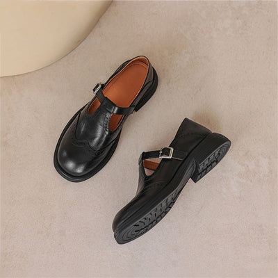 VELDA | ELEGANTE MARY JANES I LÆR