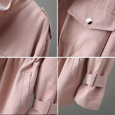 Avery™ - Elegant Trench Coat i Blend