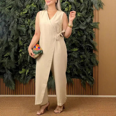 Marit | Elegant V-hals jumpsuit